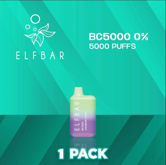 Elf Bar BC5000 Zero Flavors NicotineFree Vaping Smoker's World Smokers World