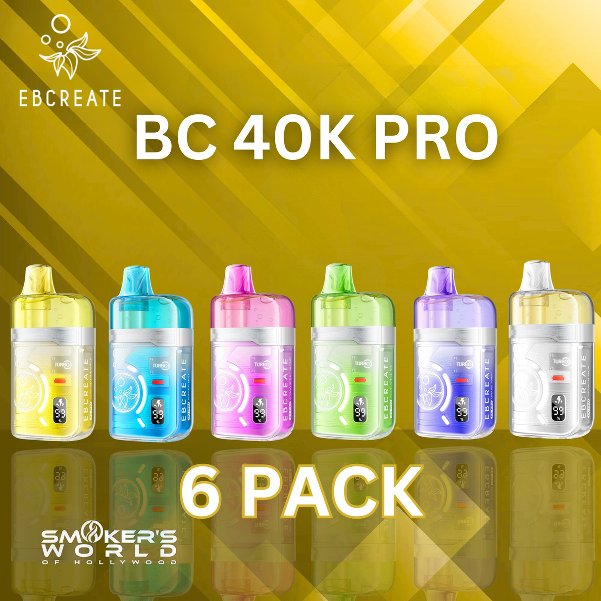 EBCREATE BC PRO 40K - (6 pack)