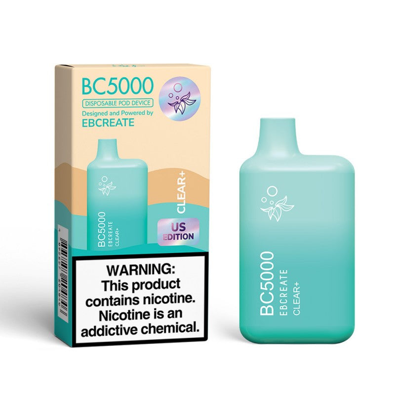BC5000 Clear Plus vape
