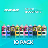  - CrazyAce B15000 (10-Pack)