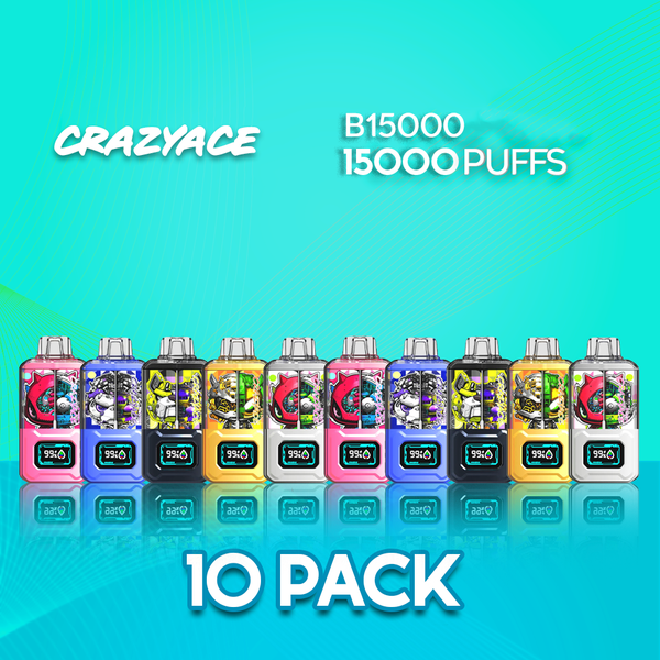 - CrazyAce B15000 (10-Pack)