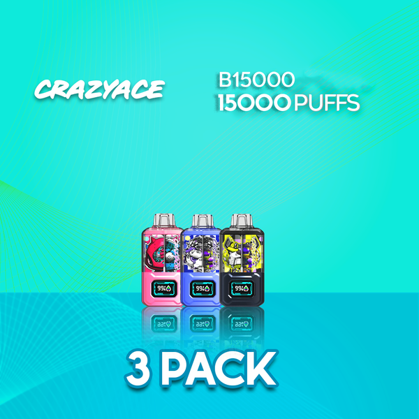 - CrazyAce B15000 (3-Pack)
