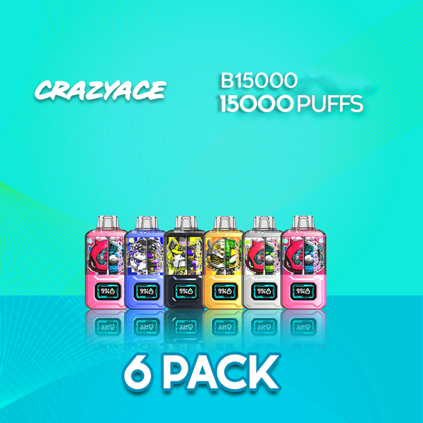 - CrazyAce B15000 (6-Pack)