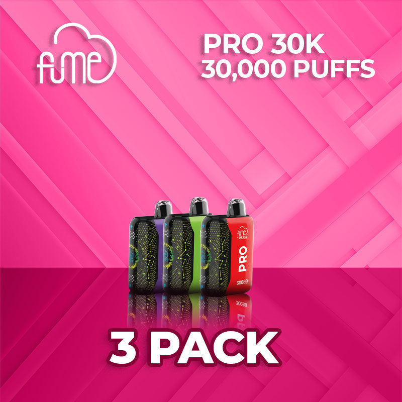 Fume PRO 30K Disposable Vape - (3 Pack)