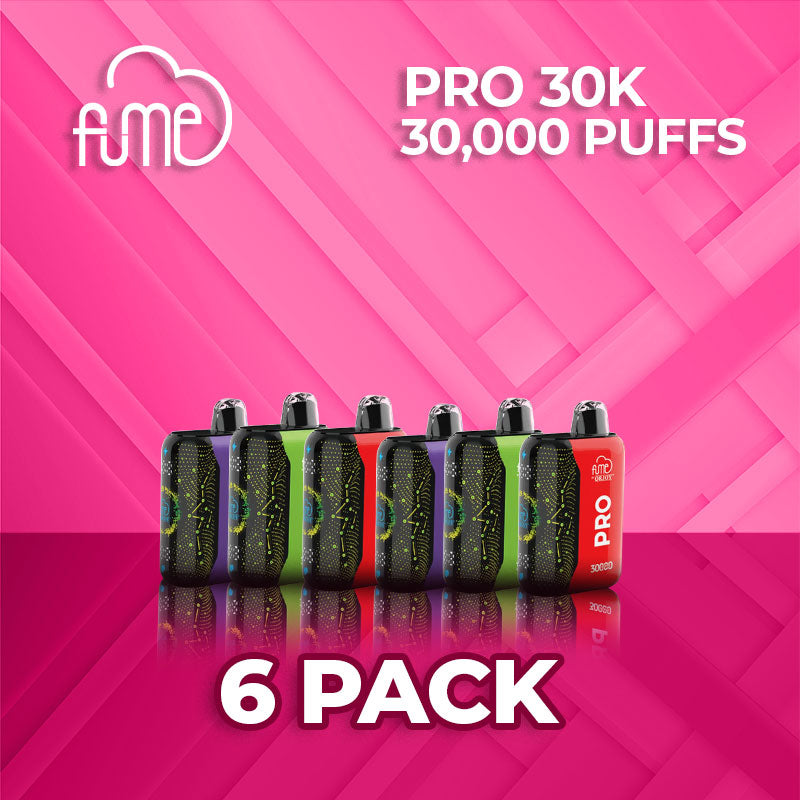 Fume PRO 30K Disposable Vape - (6 Pack)