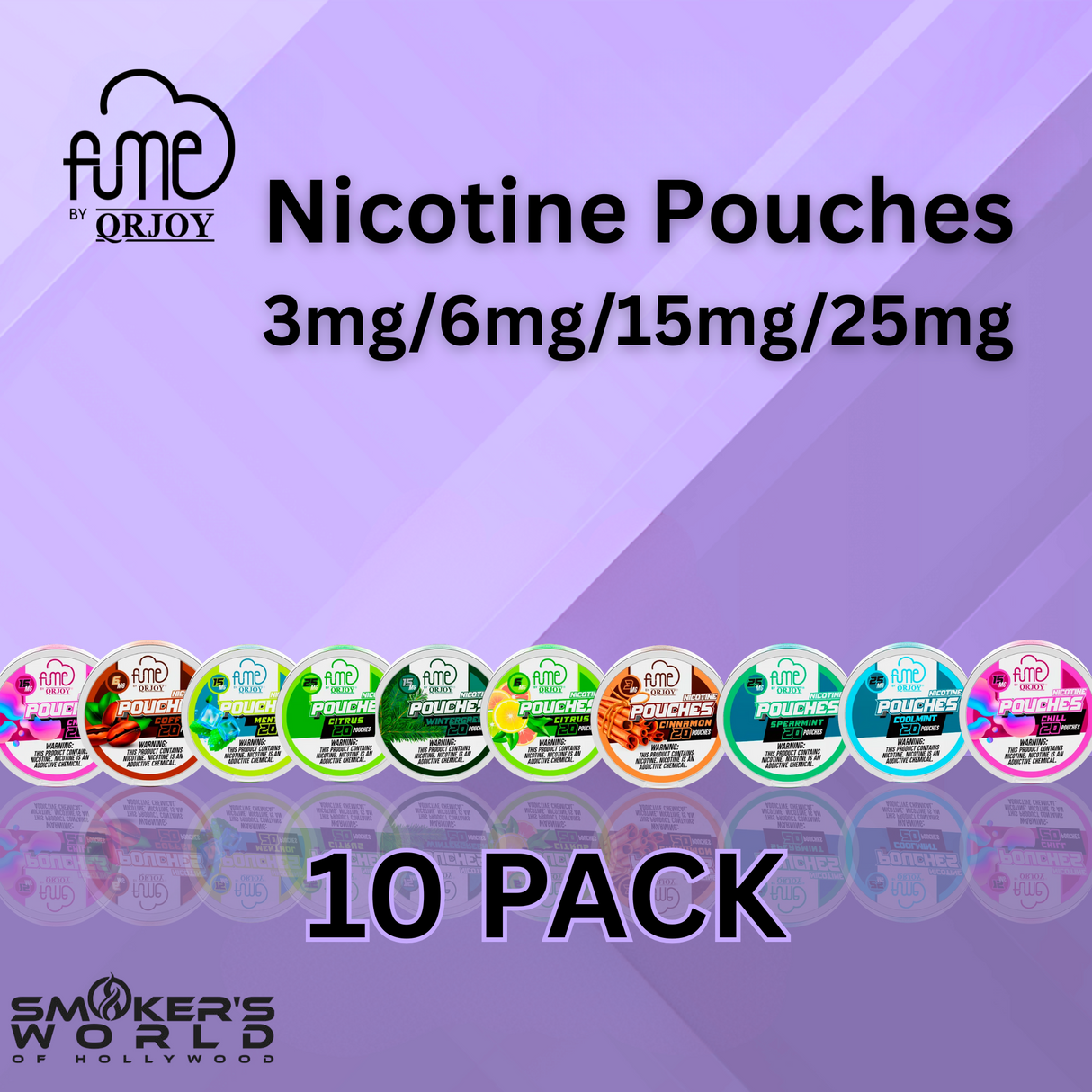 FUME Nicotine Pouches - (10 pack)