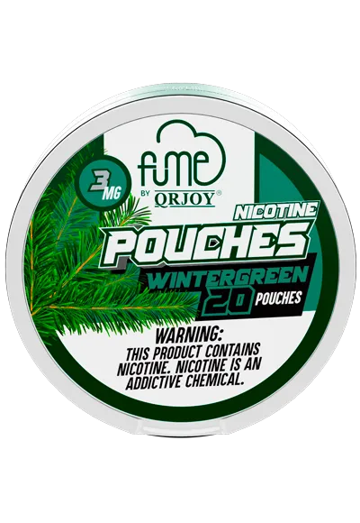 Fume Nicotine Pouches 3mg Wintergreen