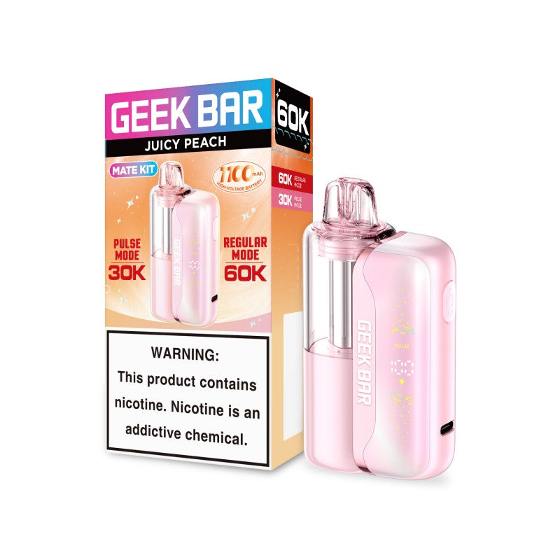 Geek Bar Mate 60K Disposable Vape Kit - Juicy Peach