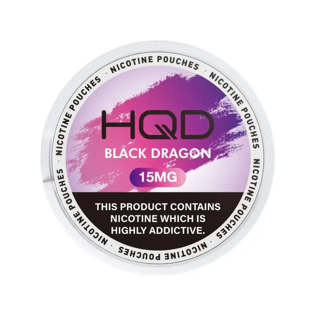 HQD Nicotine Pouch 15mg Black Dragon