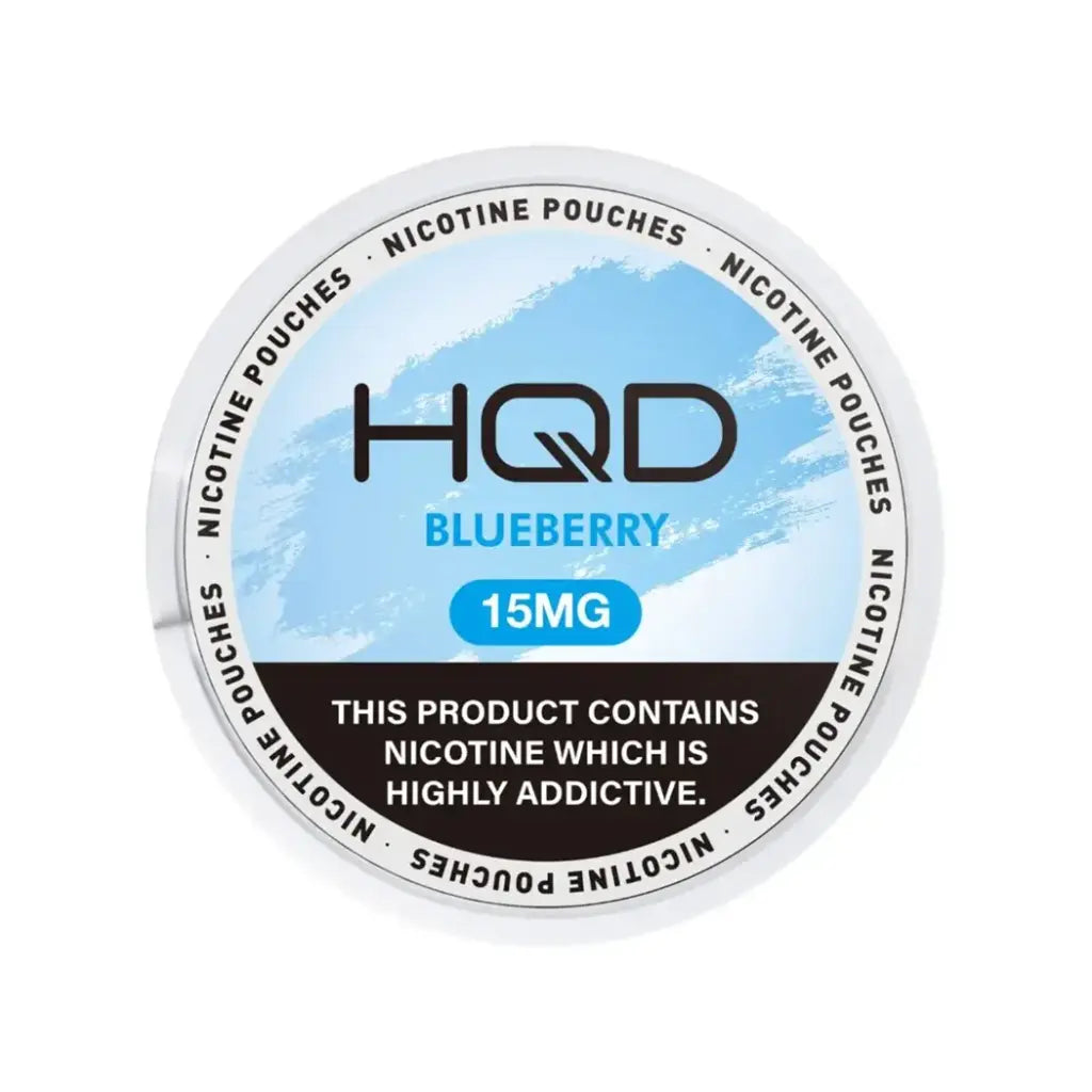 HQD Nicotine Pouch 15mg Blueberry