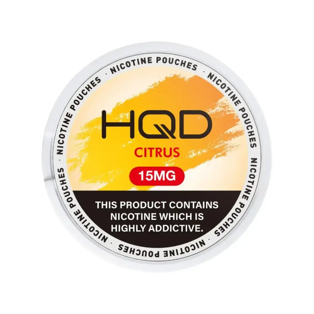 HQD Nicotine Pouch 15mg Citrus