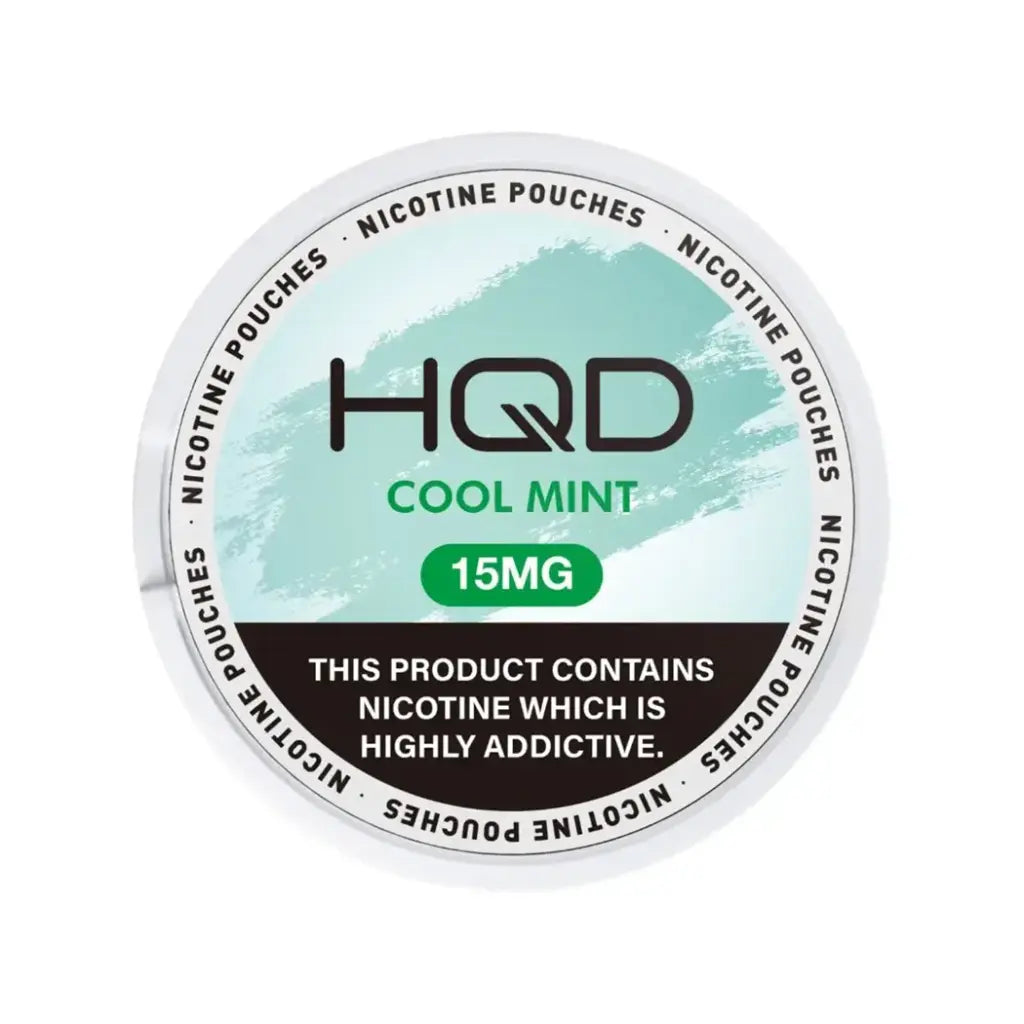 HQD Nicotine Pouch 15mg Cool Mint