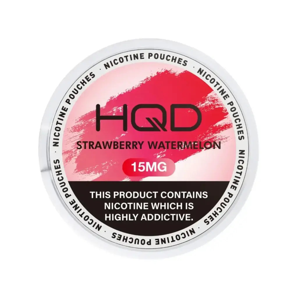 HQD Nicotine Pouch 15mg Strawberry Watermelon