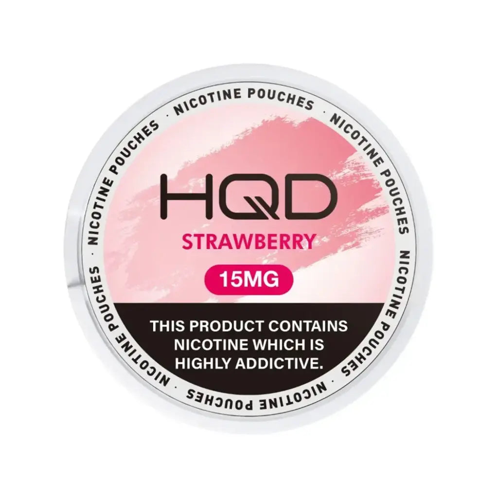 HQD Nicotine Pouch 15mg Strawberry