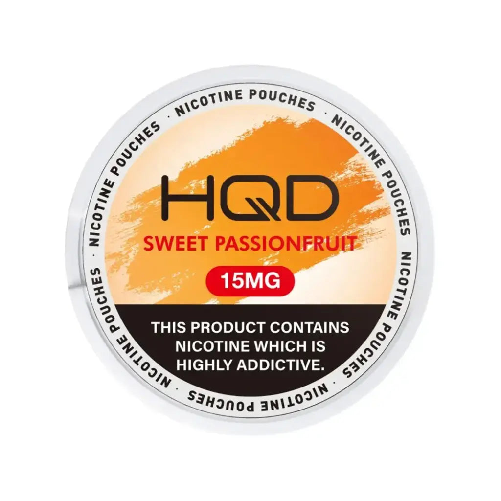 HQD Nicotine Pouch 15mg Sweet Passionfruit