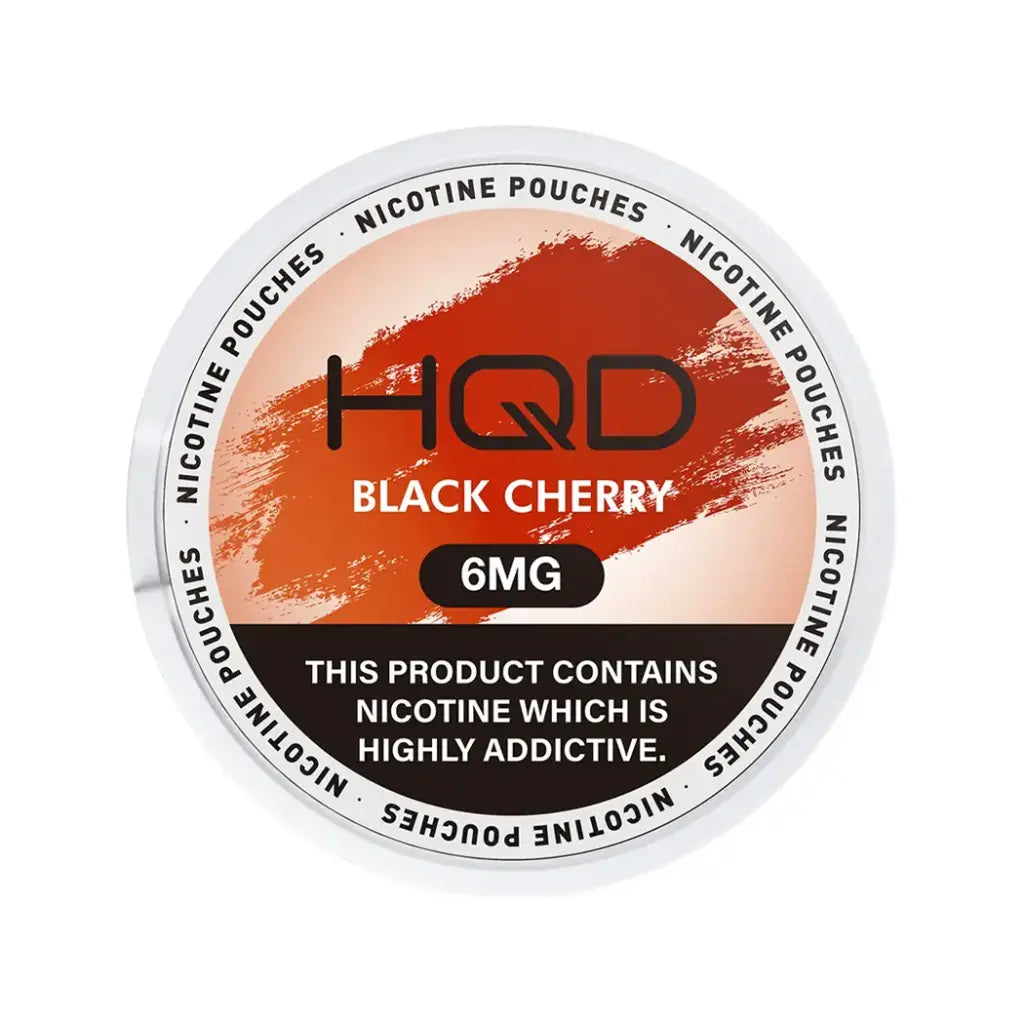 HQD Nicotine Pouch 6mg Black Cherry