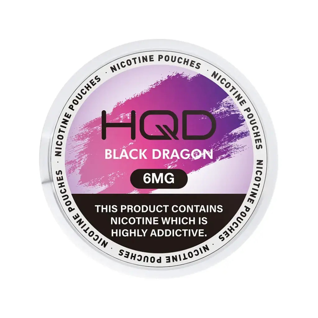 HQD Nicotine Pouch 6mg Black Dragon