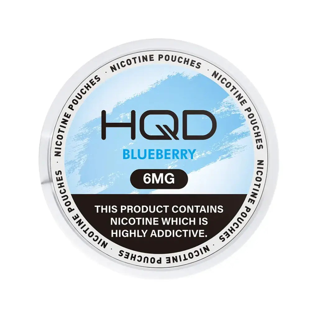HQD Nicotine Pouch 6mg Blueberry