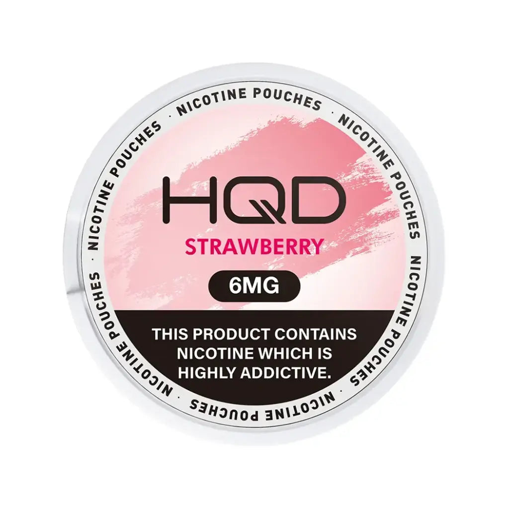 HQD Nicotine Pouch 6mg Strawberry