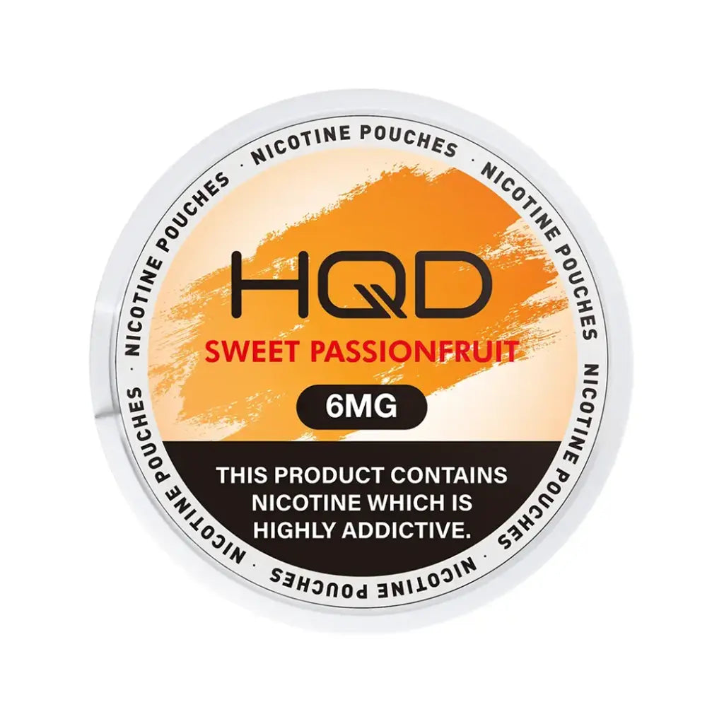 HQD Nicotine Pouch 6mg Sweet Passionfruit