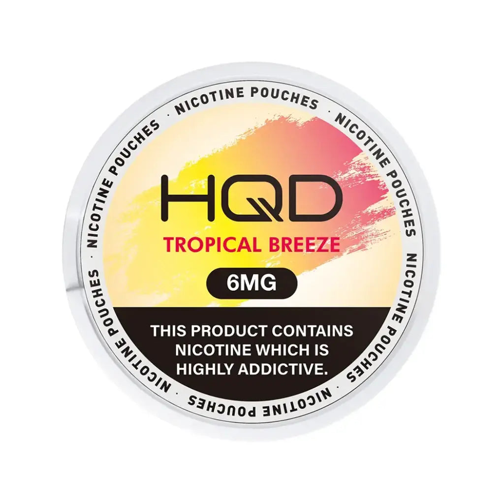 HQD Nicotine Pouch 6mg Tropical Breeze