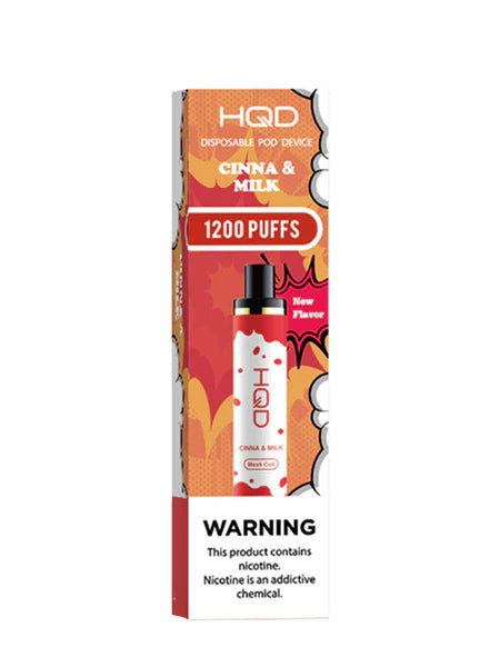 HQD Cuvie Plus Cinna & Milk Flavor - Disposable Vape