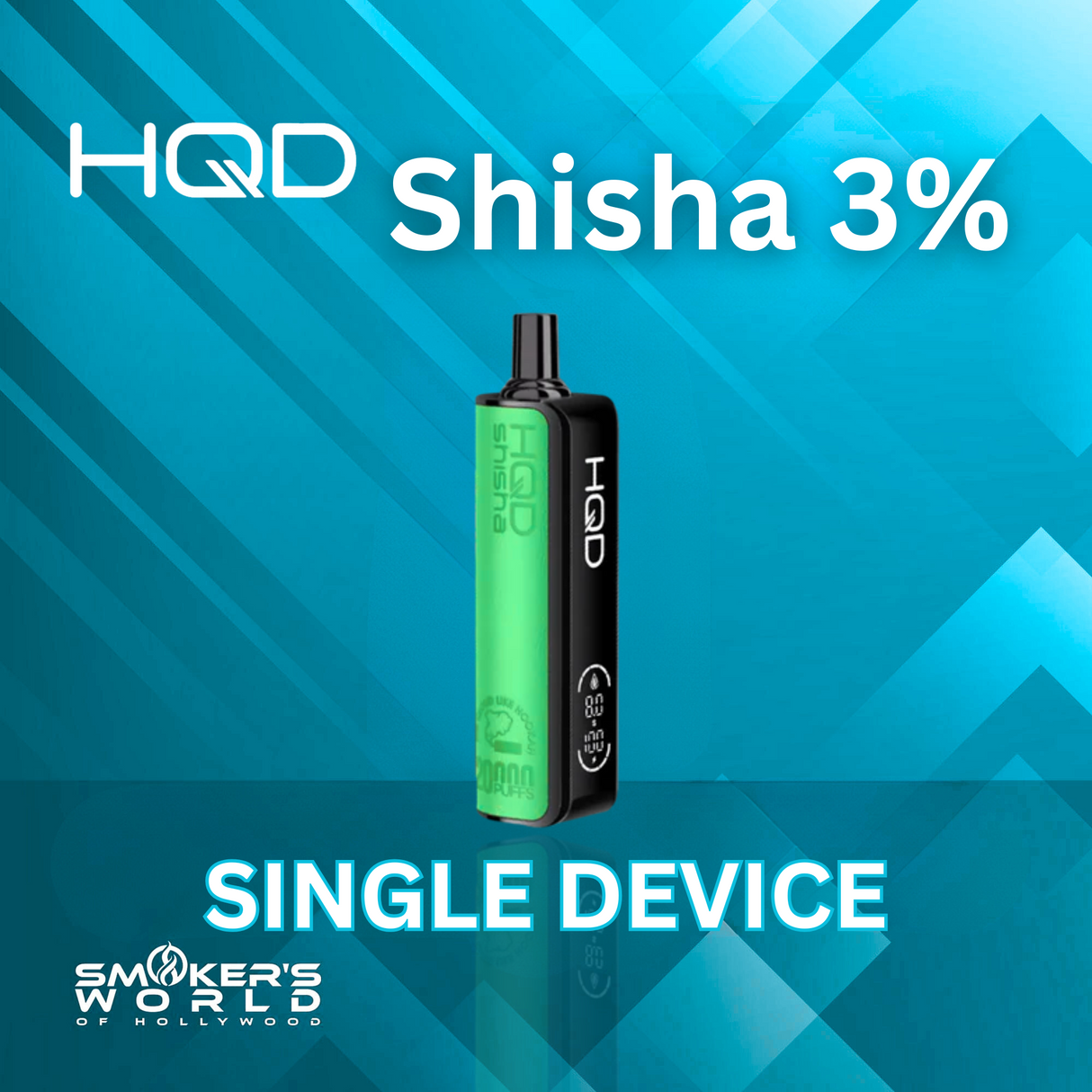 HQD Shisha 3% 20K Vape - (1 Pack)