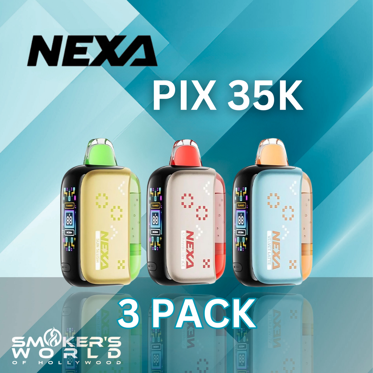 Nexa PIX 35K Vape - (3 Pack)