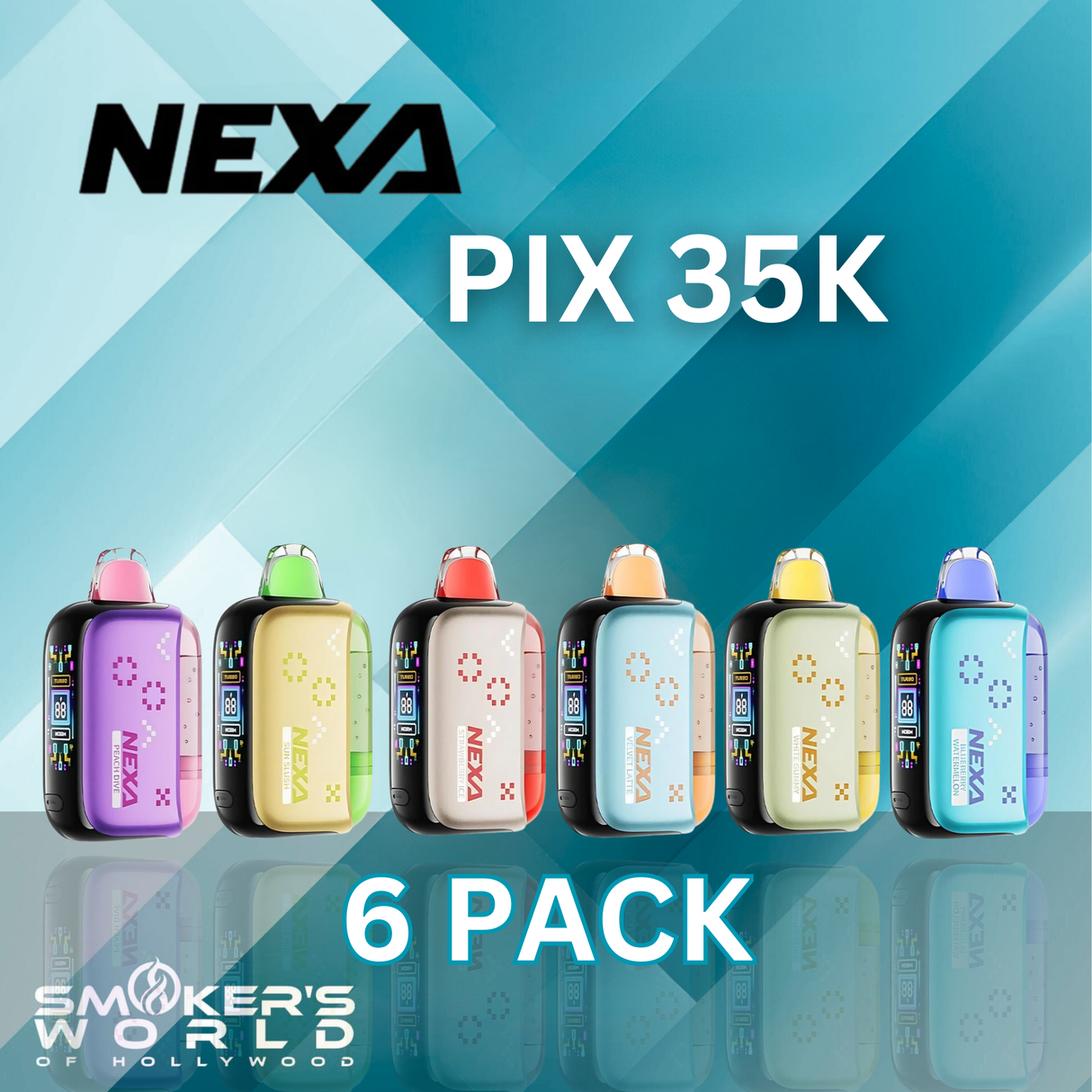 Nexa PIX 35K Vape - (6 Pack)