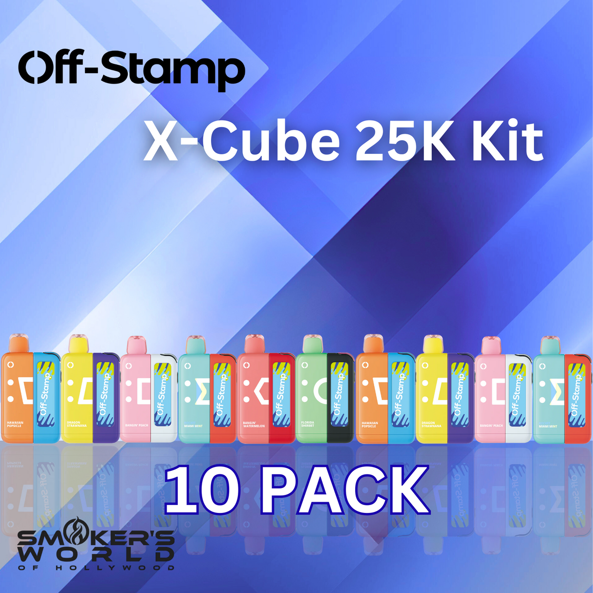 Off Stamp X-Cube 25K Kit - (10 Pack)