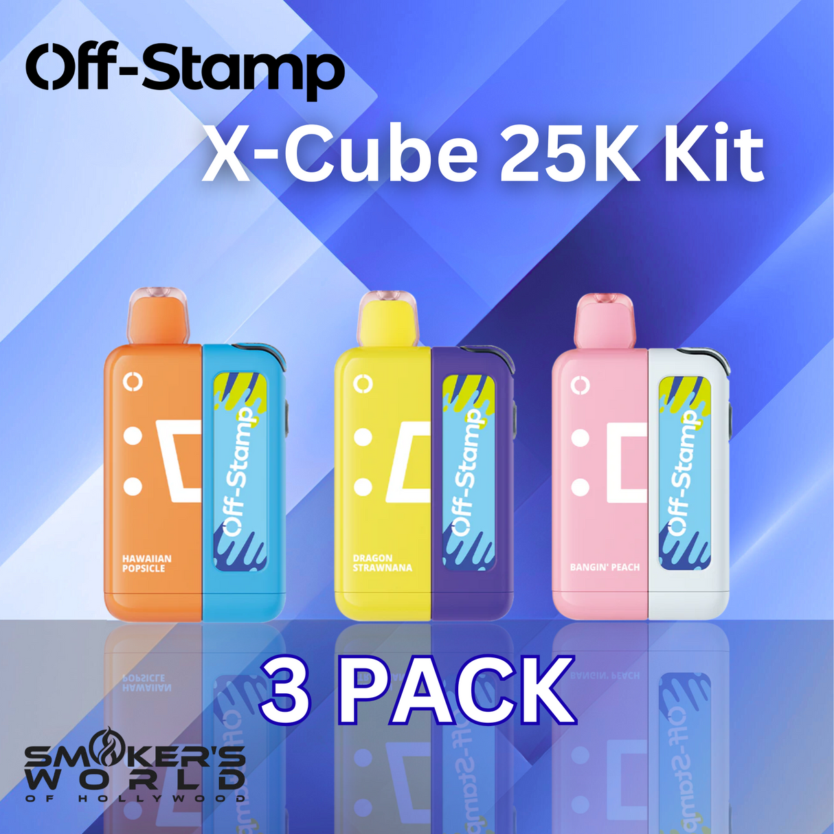 Off Stamp X-Cube 25K Kit - (3 Pack)