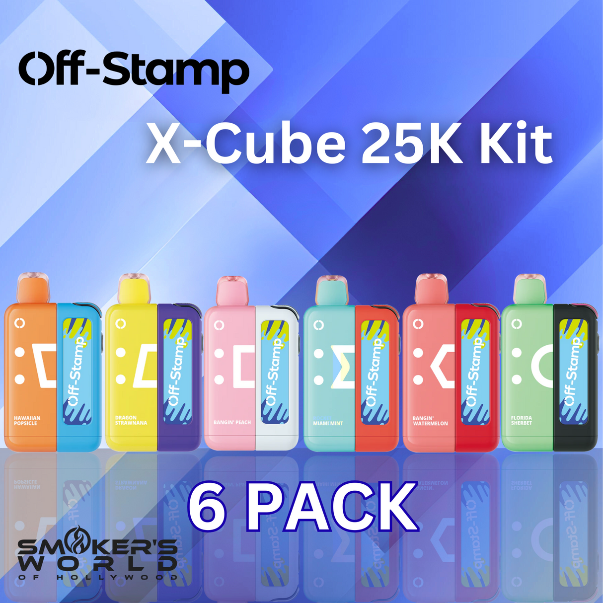 Off Stamp X-Cube 25K Kit - (6 Pack)