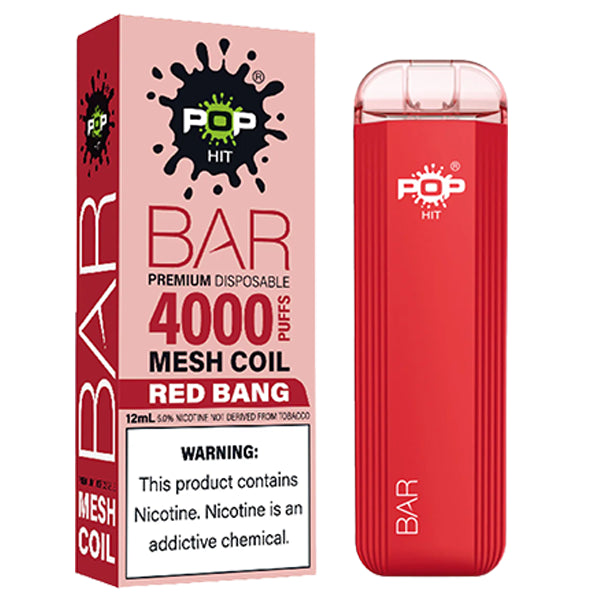 POP HIT BAR 5% 4000 Puffs Disposable Vape - 1 Pack