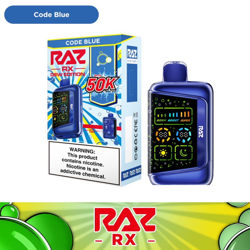 RAZ RX50K Disposable Vape - Code Blue