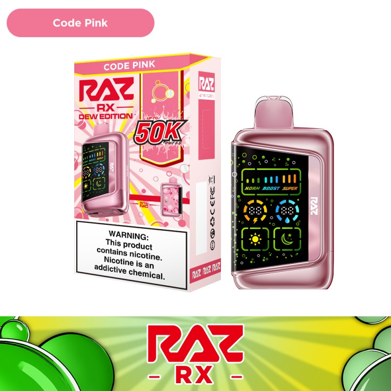 RAZ RX50K Disposable Vape - Code Pink