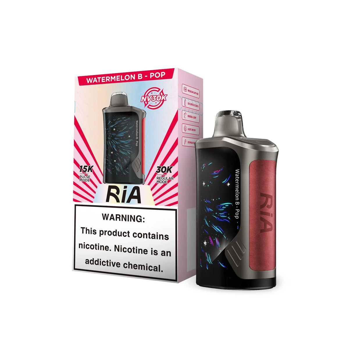 RIA NV30K Vape Watermelon B Pop