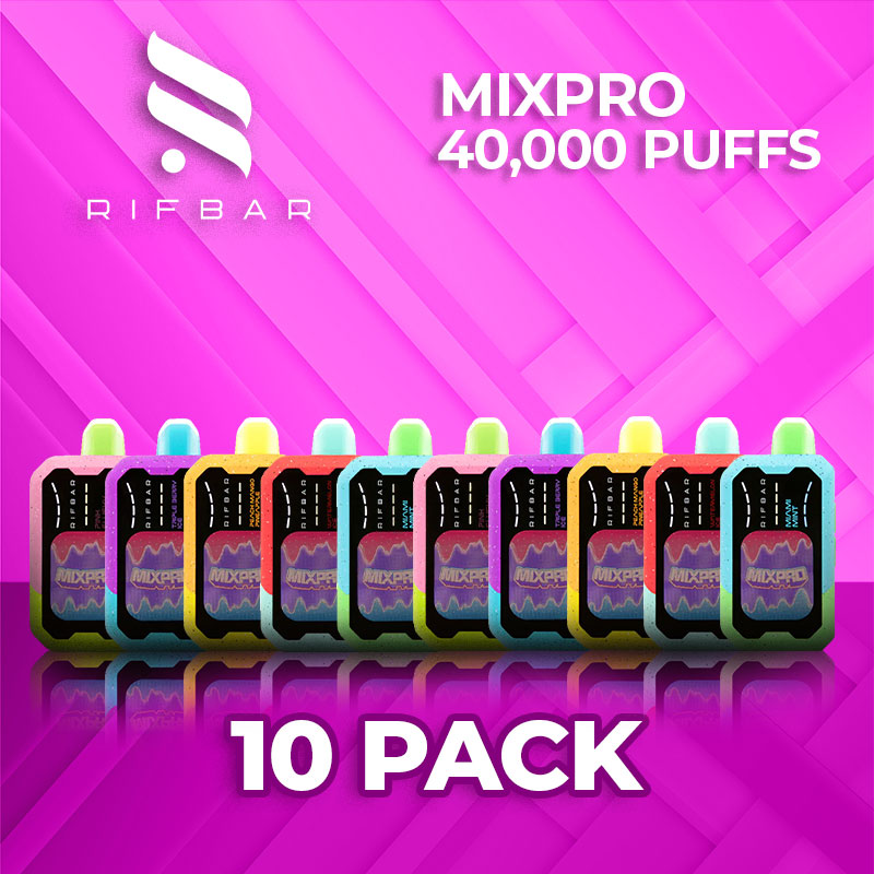 Rifbar Mixpro 40K Vape - (10 Pack)