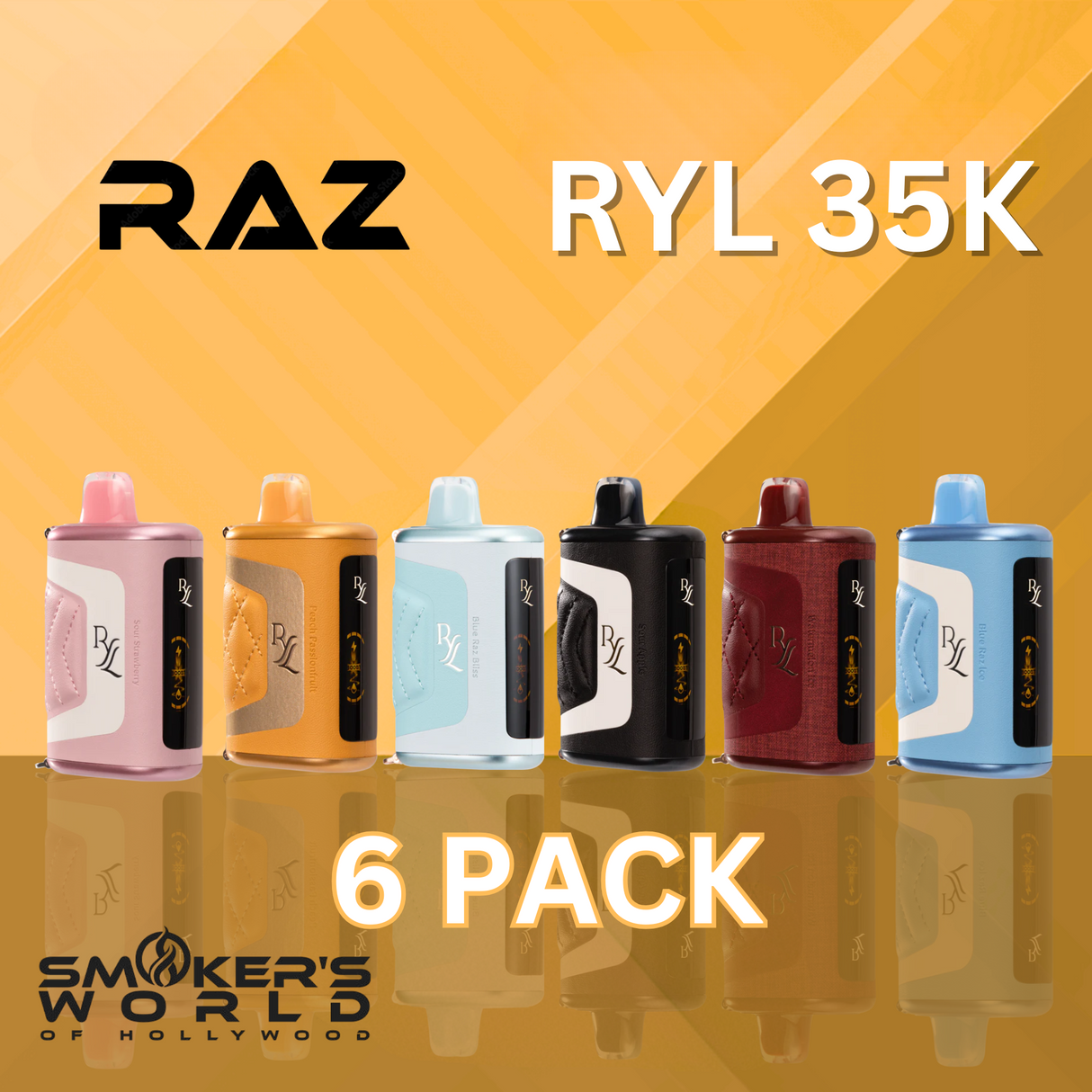 RAZ RYL 35K - 6 pack