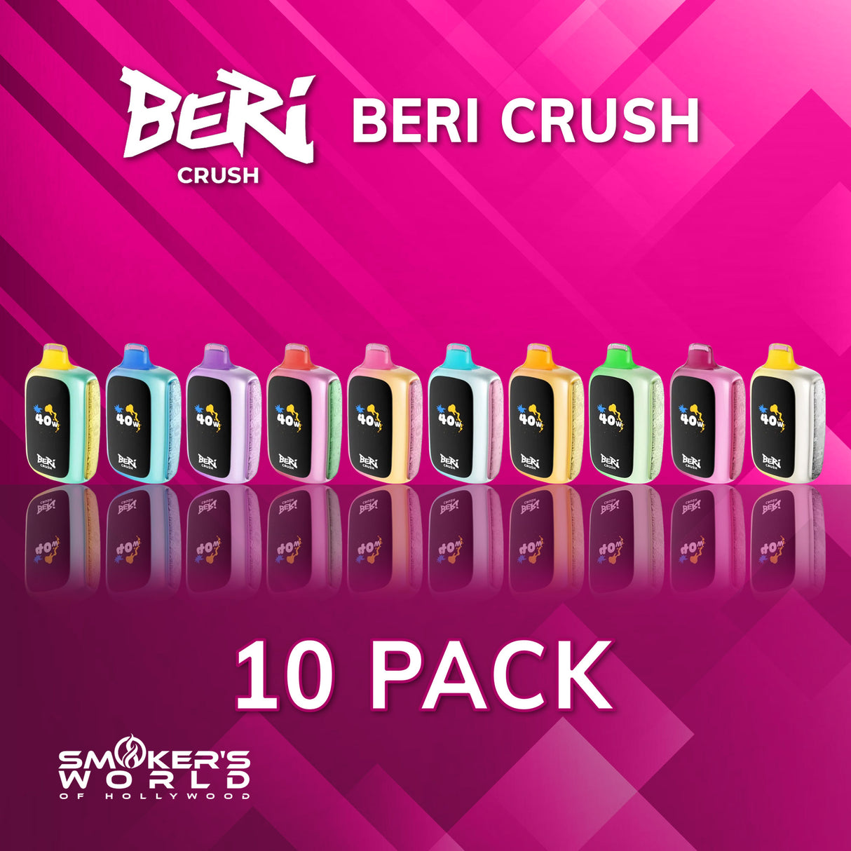 Beri Crush 50K Disposable Vape - (10 pack)