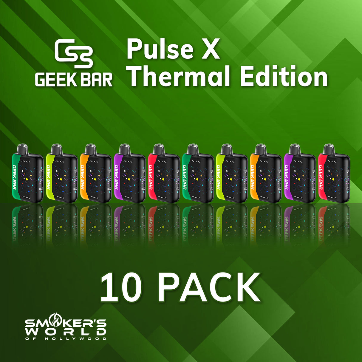 Geek Bar Pulse X Thermal Edition 10 Pack