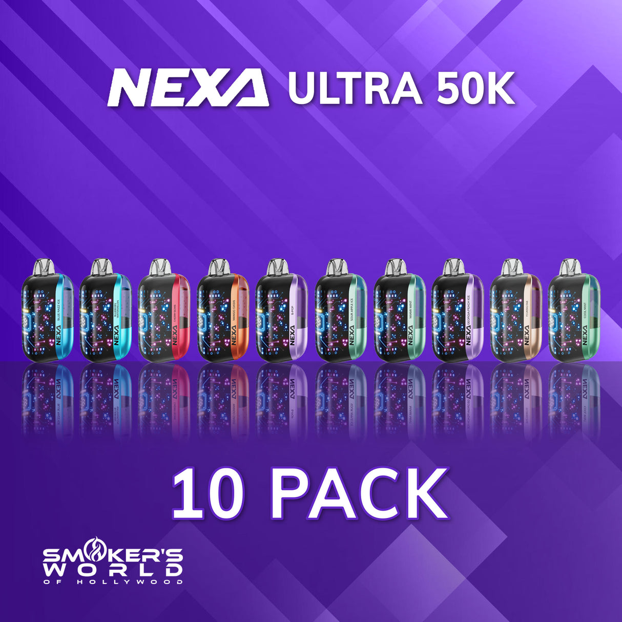 Nexa ULTRA 50K Vape - (10 Pack)