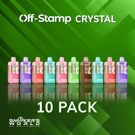 Off Stamp X-Cube Crystal 35K Pod - (10 Pack)