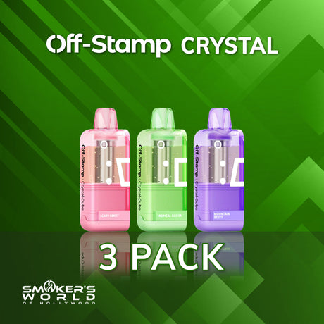 Off Stamp X-Cube Crystal 35K Pod - (3 Pack)