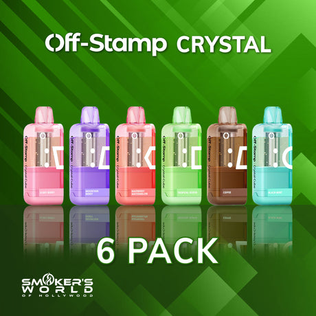 Off Stamp X-Cube Crystal 35K Pod - (6 Pack)