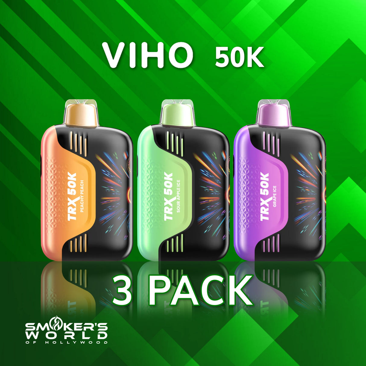 Viho TRX 50K Disposable Vape - (3 pack)