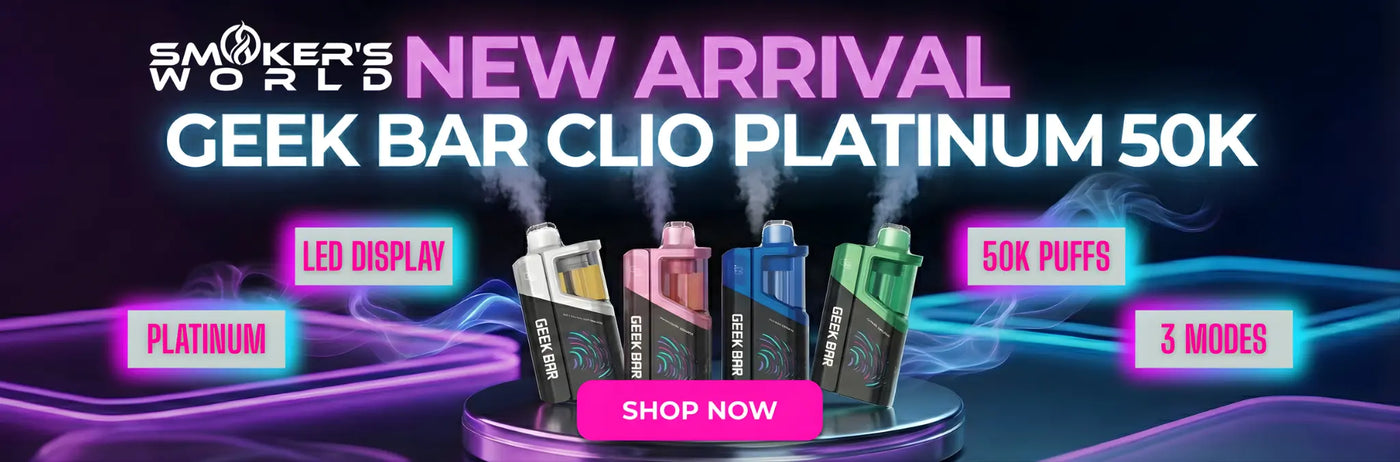 Geek Bar CLIO Platinum 50K | Smoker's World