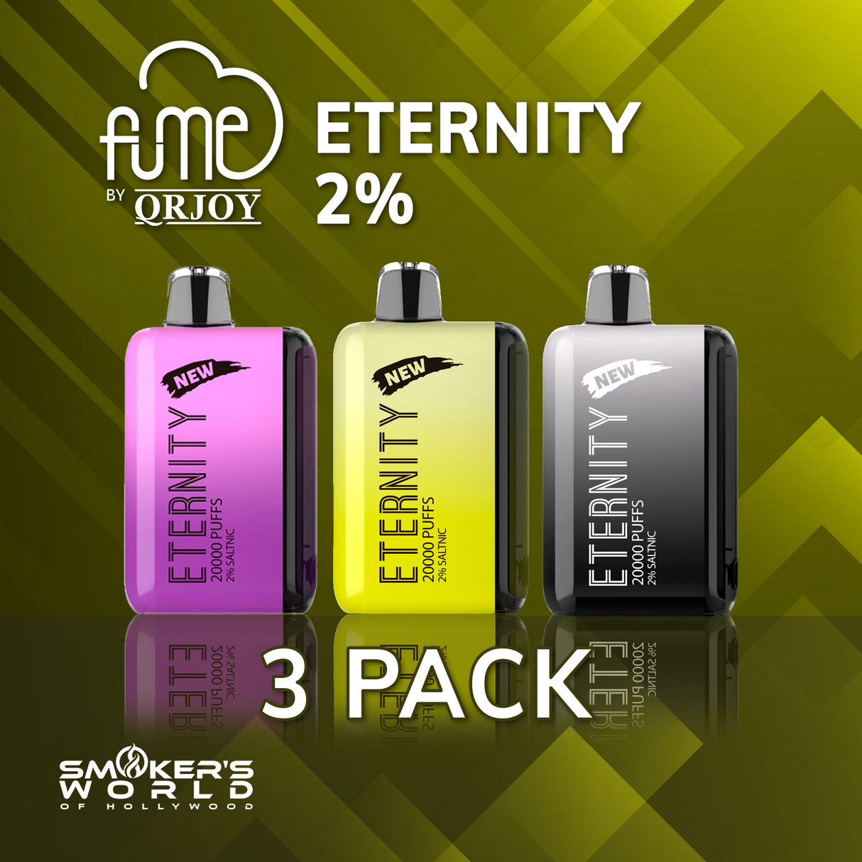 Fume Eternity 2% Disposable Vape - (3 Pack)