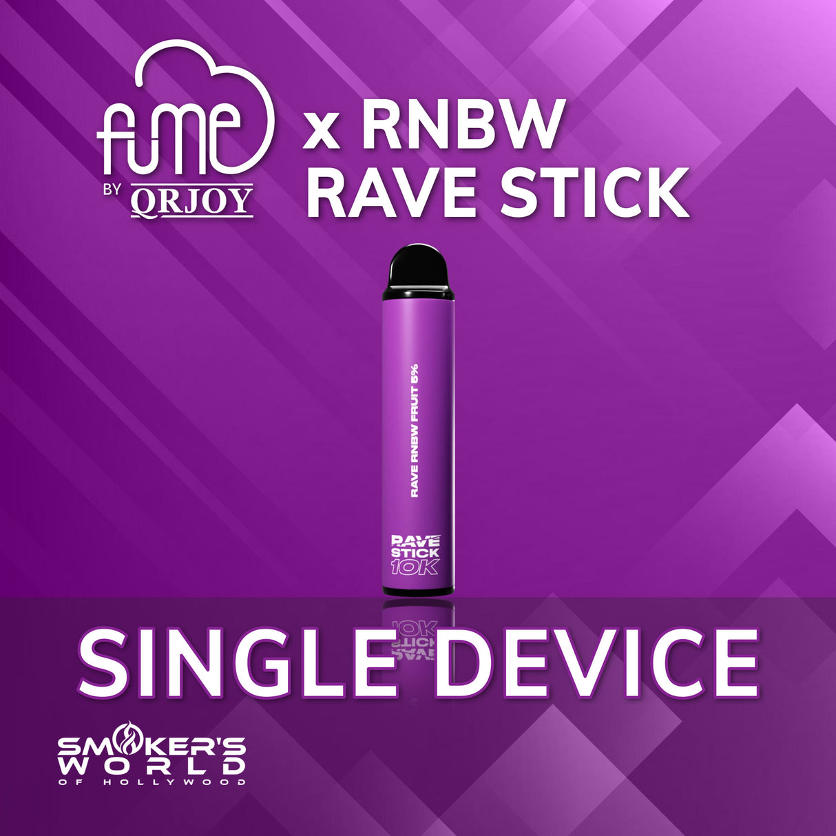 Fume x RNBW Rave Stick 10K Vape - (1 Pack)