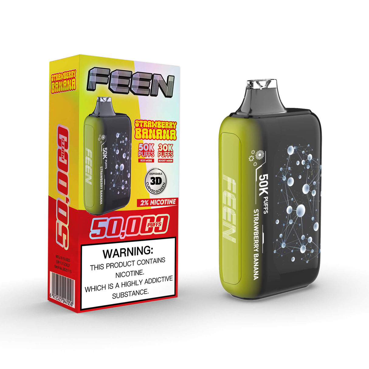 FEEN 50K - Strawberry Banana 2%