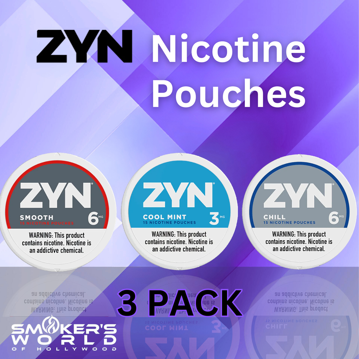 ZYN  Nicotine Pouches - (3 pack)